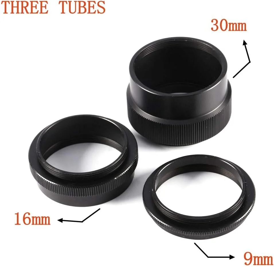 حلقه های لوله توسعه ماکرو با فوکوس خودکار Pomya برای مجموعه پیچ M42 42 میلی متری برای دوربین های SLR فیلم/دیجیتال