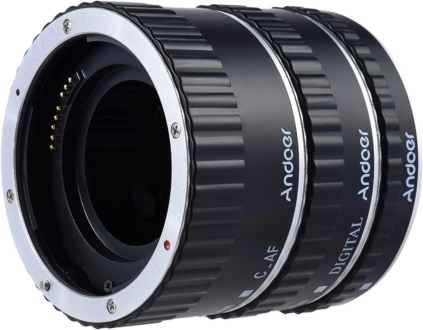 حلقه لوله افزایش طول ماکرو با فوکوس خودکار TTL مدل Morelian برای Canon EOS EF EF-S 60D 7D 5D II 550D قرمز