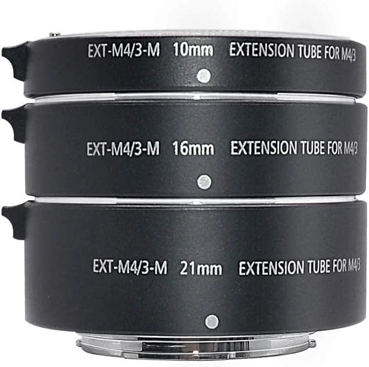 لوله افزایش طول ماکرو پلاستیکی فوکوس خودکار Mcoplus Meike DG برای دوربین های میکرو 4/3