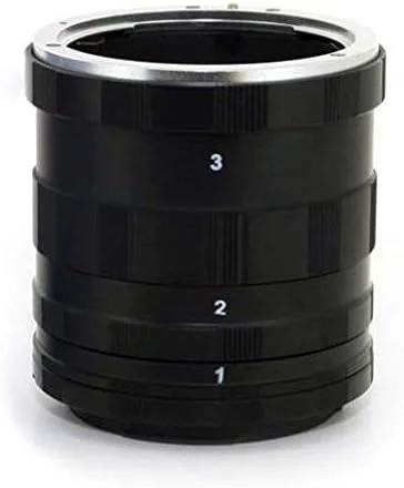 حلقه لوله افزایش فاصله برای لنزهای ماکرو با فوکوس دستی مناسب دوربین های نیکون Ai AF DSLR و SLR