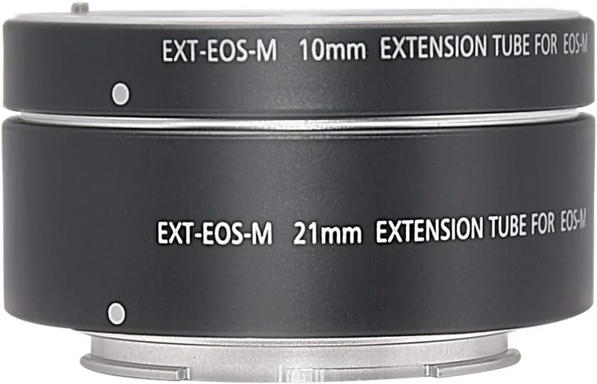 مجموعه آداپتور لوله ماکرو افزایش فاصله کانونی با فوکوس خودکار Mcoplus AF برای دوربین های بدون آینه Canon EF-M EOS مدل های Eos EOS-M M2 M3 M5 M6 M10 M50 M100 (10mm,21mm)