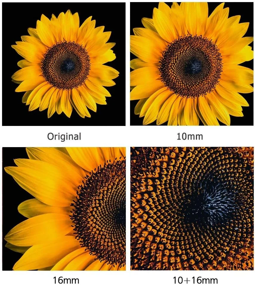 مجموعه لوله های افزایش طول ماکرو با فوکوس خودکار فلزی Mcoplus EXT-FX-M (10+16 میلی متر) برای فوجی X-Mount X-T2,X-T20,X-T3,X-T30, XT1,X-T100 X-H1 X-PRO2 X-A5 X-A3 X-A2 X-A10 X-E3 X-E2 X-E2S X-M1