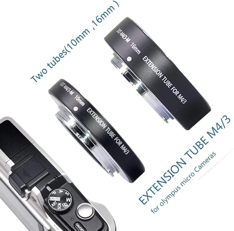 لوله افزایش طول خودکار Mcoplus EXT-M3/4-M 10mm 16mm برای دوربین های سیستم Olympus Panasonic Micro 4/3