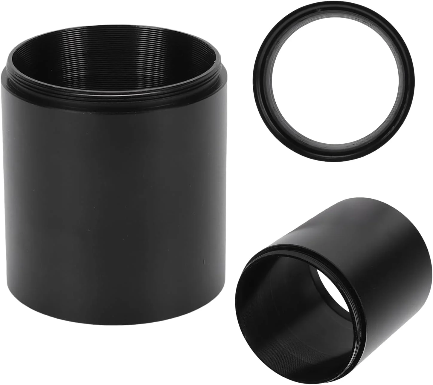 لوله افزایش طول تلسکوپ 40 میلی‌متری M48x0.75، آلیاژ آلومینیوم با پوشش ضد انعکاس برای تنظیم دقیق فاصله کانونی در عکاسی تلسکوپ نجومی