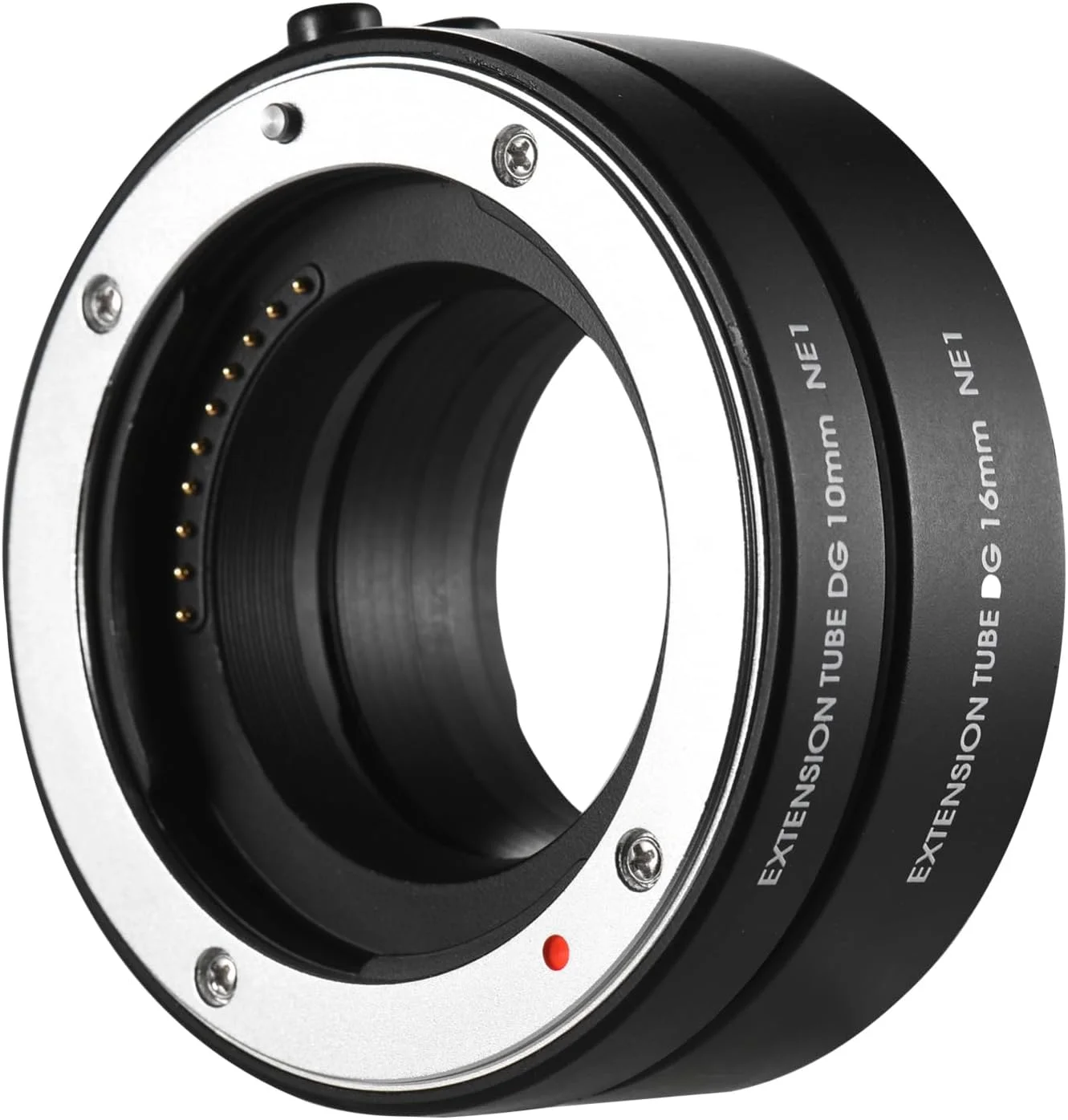 مجموعه حلقه های لوله توسعه ماکرو Labymos NE19(AF) 10-16 میلی متر با فوکوس خودکار و دیافراگم قابل تنظیم جایگزین برای A7 A7R A7S NEX7 NEX6 NEX-5N NEX-5C NEX-5R NEX-5T NEX-C3 NEX-F3 NEX3N A5000