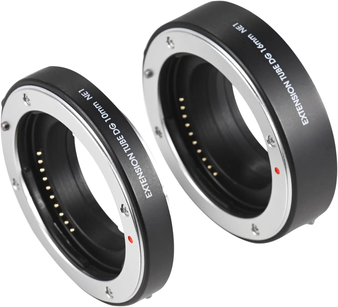 مجموعه حلقه های لوله توسعه ماکرو Labymos NE19(AF) 10-16 میلی متر با فوکوس خودکار و دیافراگم قابل تنظیم جایگزین برای A7 A7R A7S NEX7 NEX6 NEX-5N NEX-5C NEX-5R NEX-5T NEX-C3 NEX-F3 NEX3N A5000