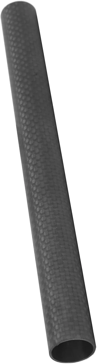 لوله میله ای فیبر کربنی 19 میلی متری JEOZBM، لوله توسعه سیستم پشتیبانی ریل میله ای برای سیستم ریل میله ای 19 میلی متری، فوکوس ردیابی (20 سانتی متر-مشکی)