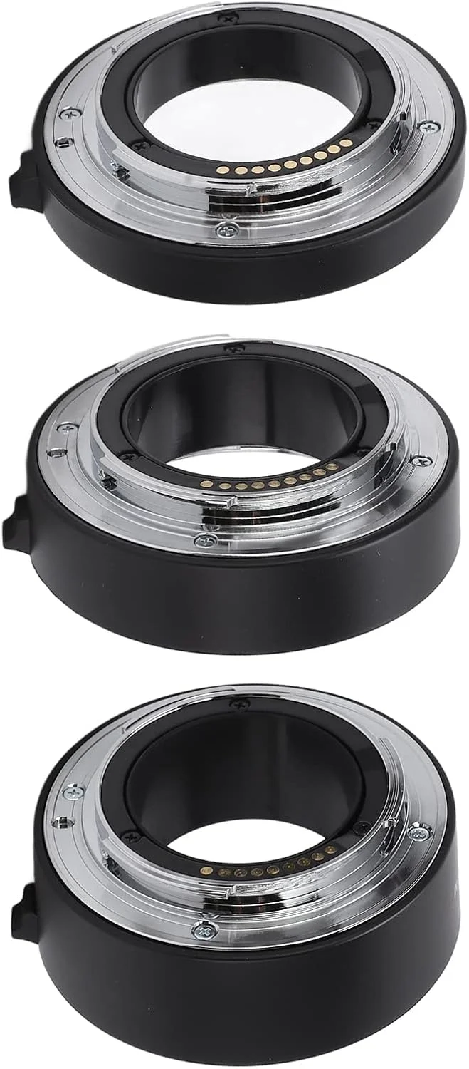 ست لوله افزایش فاصله کانونی، نصب آسان، مقاوم در برابر سایش، 10mm 16mm 21mm با قابلیت الکترونیکی برای مانت M