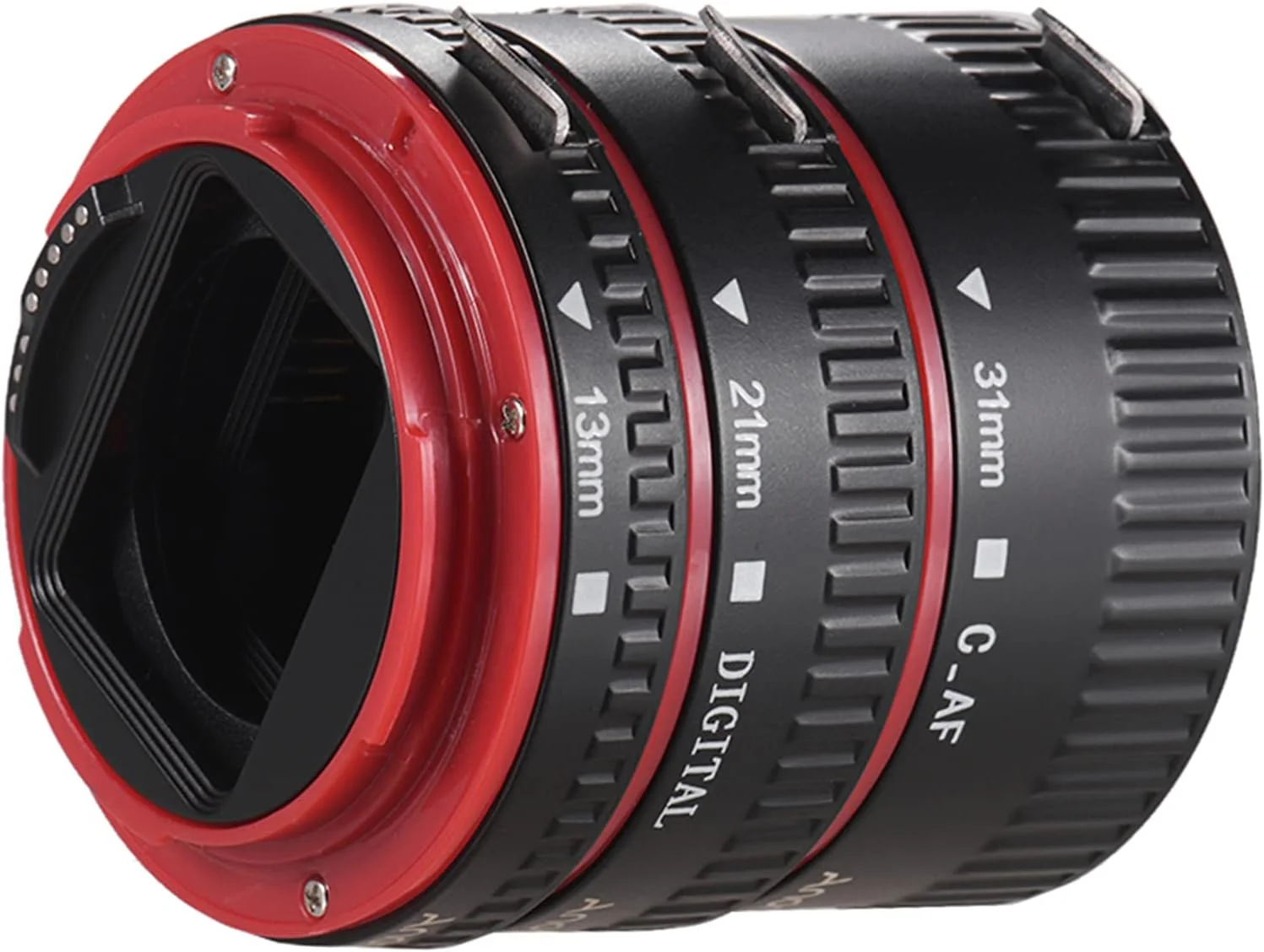 حلقه آداپتور لوله افزایش طول ماکرو با فوکوس خودکار قابل حمل (13mm 21mm 31mm) برای لنزهای Canon EOS EF EF-S، جایگزین برای Canon 60D 7D 5D II 550D