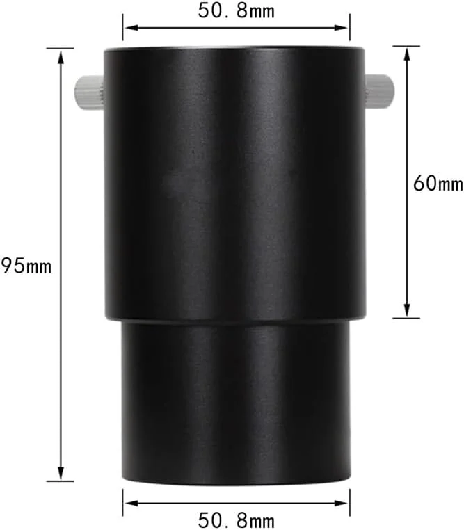 لوله افزایش طول چشمی 2 اینچی با طول افزایش 60 میلی‌متر