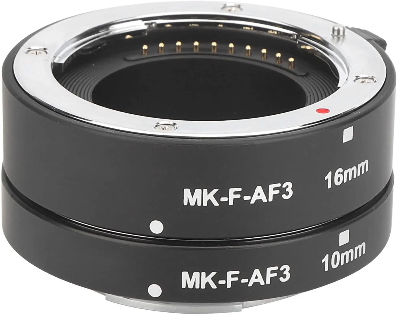 حلقه لنز ماکرو، لوله افزایش ماکرو دوربین بدون آینه با فوکوس اتوماتیک و بافت مات برای فوجی