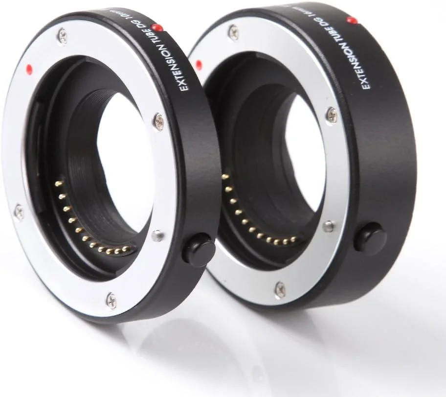 لوله افزایش فاصله ماکرو اتوماتیک FOTGA AF برای دوربین های Olympus Panasonic Micro Four Thirds M4/3 MFT GH3 GH4 GH5 GH5s Olympus E-PL5 E-PL7/8/9