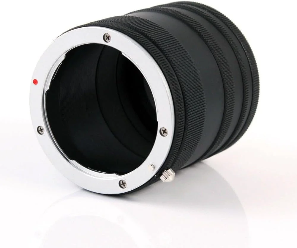 حلقه های اکستنشن ماکرو FocusFoto برای لنز دوربین های سونی E-Mount مدل های NEX-5R 5T 5N NEX-6 NEX-7 a7 a7S a7R a7II a7SII a7RII a6500 a6300 a6000 a5100 a5000 a3500 FS700 VG30 VG900 برای عکاسی از نمای نزدیک