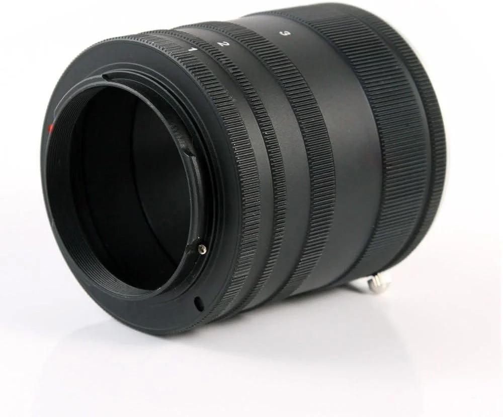 حلقه های اکستنشن ماکرو FocusFoto برای لنز دوربین های سونی E-Mount مدل های NEX-5R 5T 5N NEX-6 NEX-7 a7 a7S a7R a7II a7SII a7RII a6500 a6300 a6000 a5100 a5000 a3500 FS700 VG30 VG900 برای عکاسی از نمای نزدیک