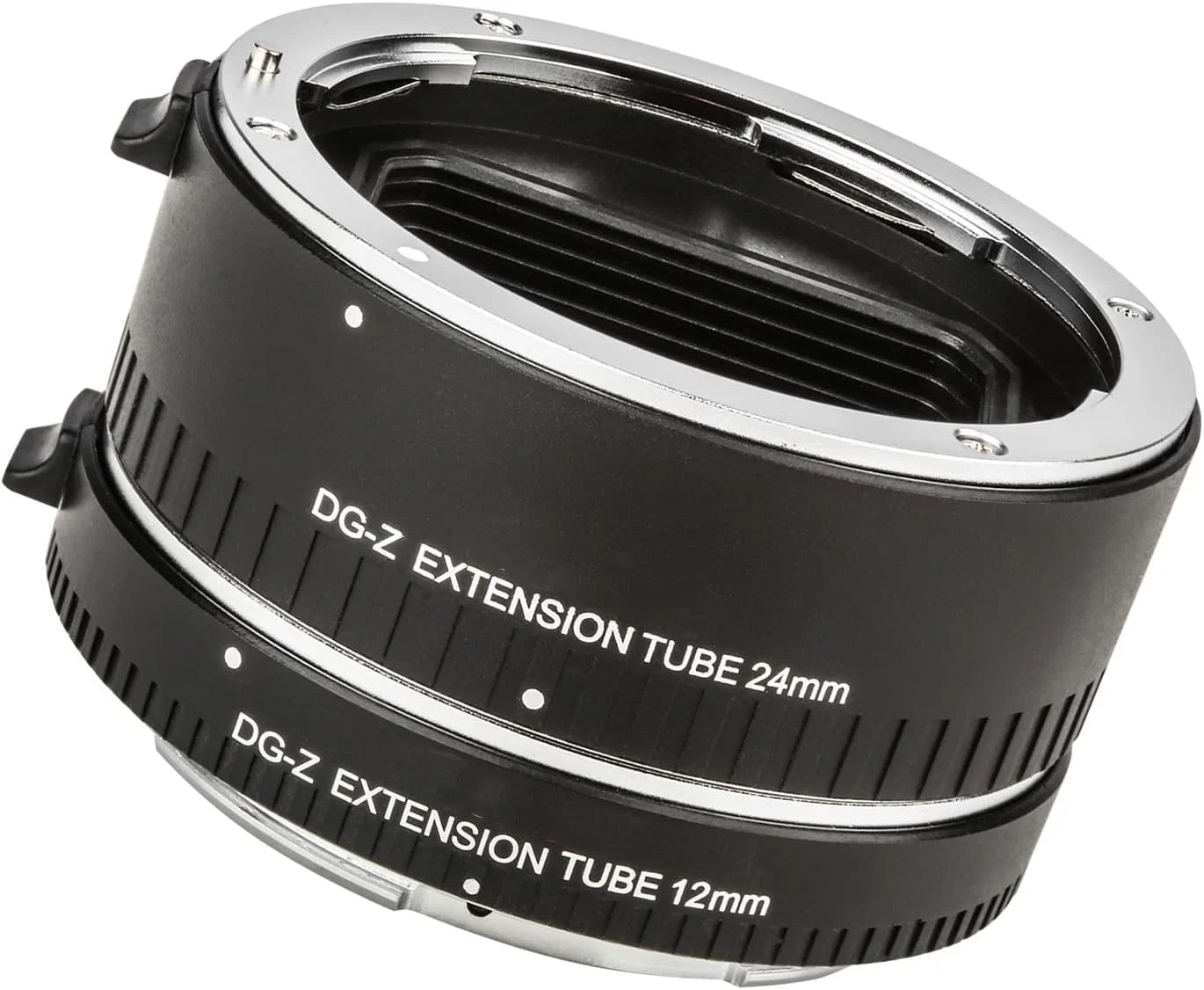 لوله افزایش طول ماکرو، لوله های افزایش طول ماکرو اتوماتیک 12 میلی متر 24 میلی متر تمام فریم حلقه آداپتور فلزی فوکوس خودکار نوردهی خودکار اندازه گیری TTL سازگار با لوازم جانبی لنز دوربین های Ni-kon Z Mount