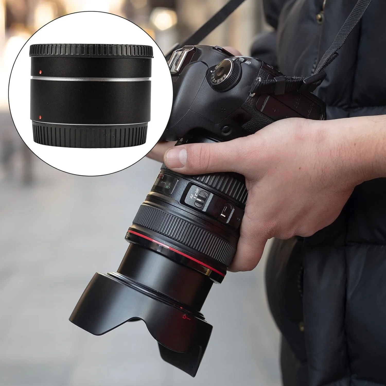 حلقه های آداپتور فوکوس خودکار لوله افزایش طول لنز برای دوربین های با پورت Z، تعویض آسان لنز و اتصال پایدار را تضمین می کند