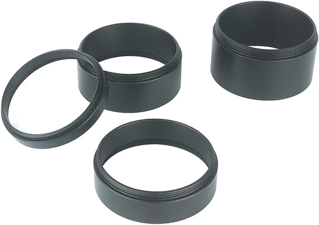 کیت لوله افزایش طول T2 با رزوه 5mm 10mm 15mm 20mm M42x0.75 برای عکاسی تلسکوپ نجومی حلقه گسترش T