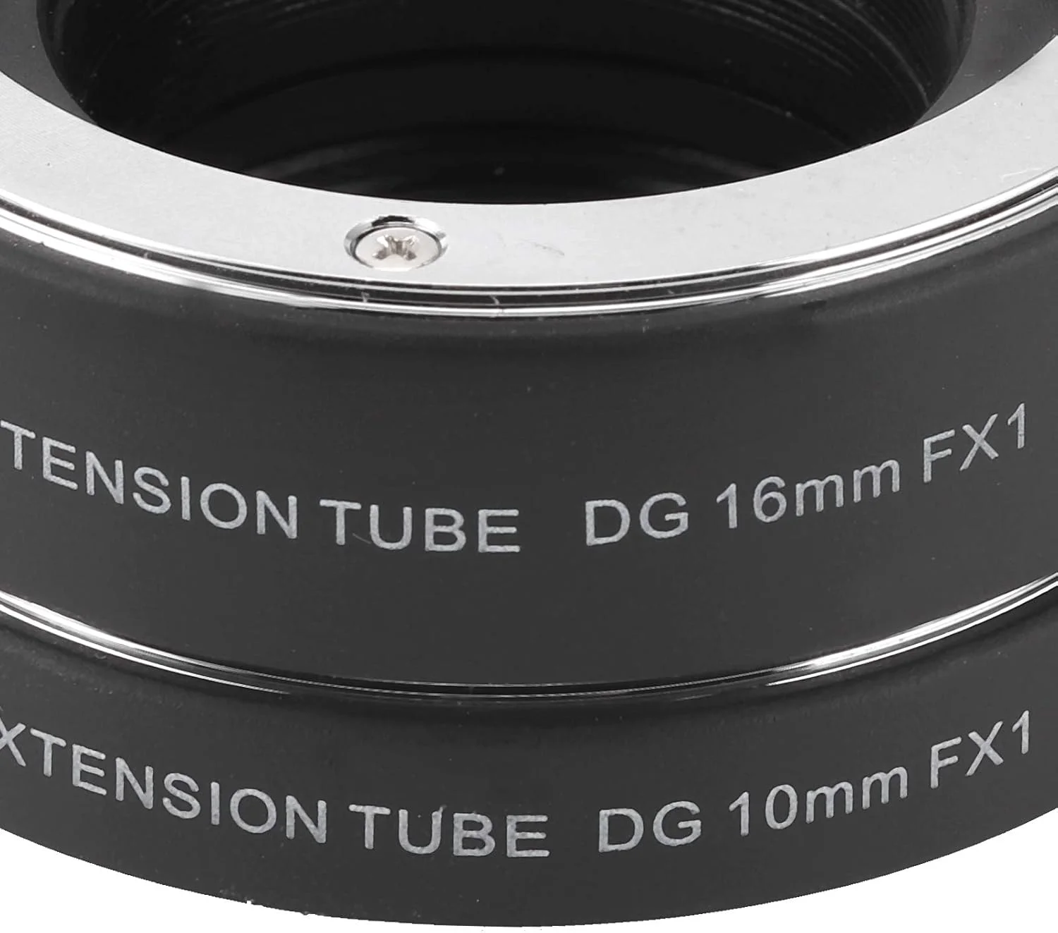 مجموعه لوله های افزایش طول، لوله افزایش طول با فوکوس خودکار مشکی با اتصال الکترونیکی، قابل استفاده به صورت تکی یا ترکیبی