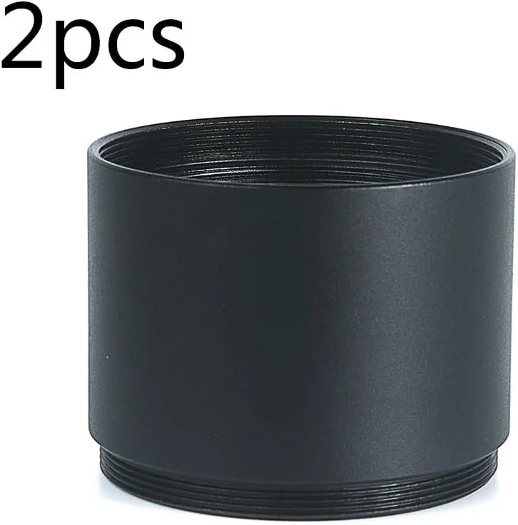 دو عدد لوله افزایش طول 30 میلی‌متری تلسکوپ نجومی، حلقه افزایش طول T2 برای عکاسی میکرو