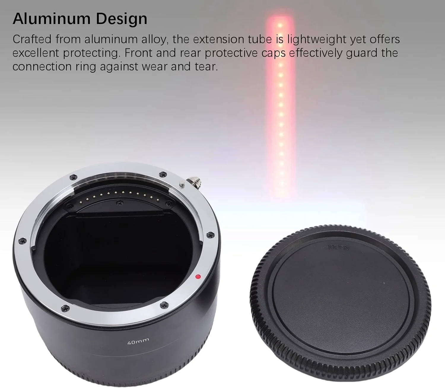 لوله افزایش طول ماکرو Cryfokt، لوله افزایش طول ماکرو با دیافراگم قابل تنظیم 40 میلی متری برای عکاسی