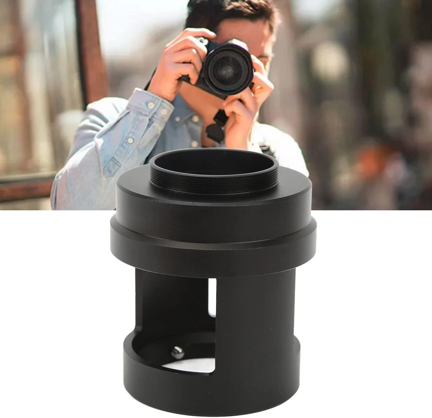 لوله افزایش طول دوربین Bewinner، رزوه M42 با آداپتور T2 لنز برای لنز DSLR، لوله افزایش طول دوربین و آداپتور لنز برای تماشای پرندگان