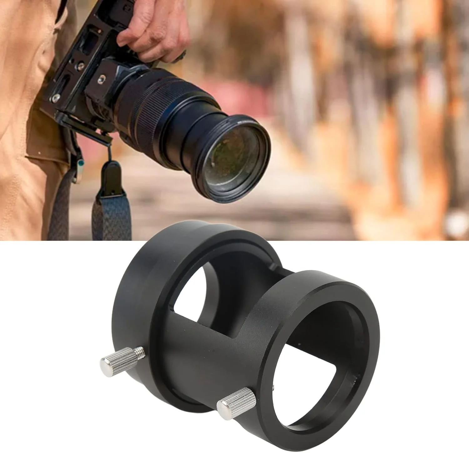 لوله افزایش طول دوربین Bewinner، رزوه M42 با آداپتور T2 لنز برای لنز DSLR، لوله افزایش طول دوربین و آداپتور لنز برای تماشای پرندگان