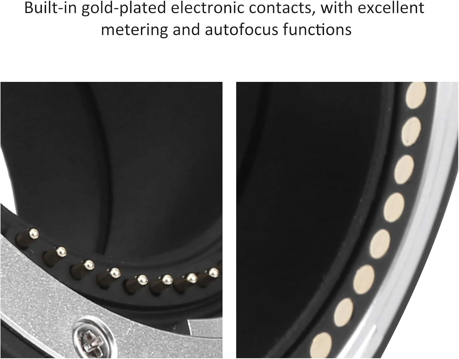 حلقه آداپتور لوله اکستنشن ماکرو فلزی با فوکوس خودکار 10 و 16 میلی‌متری، برای دوربین‌های Canon EOS EFM Mount