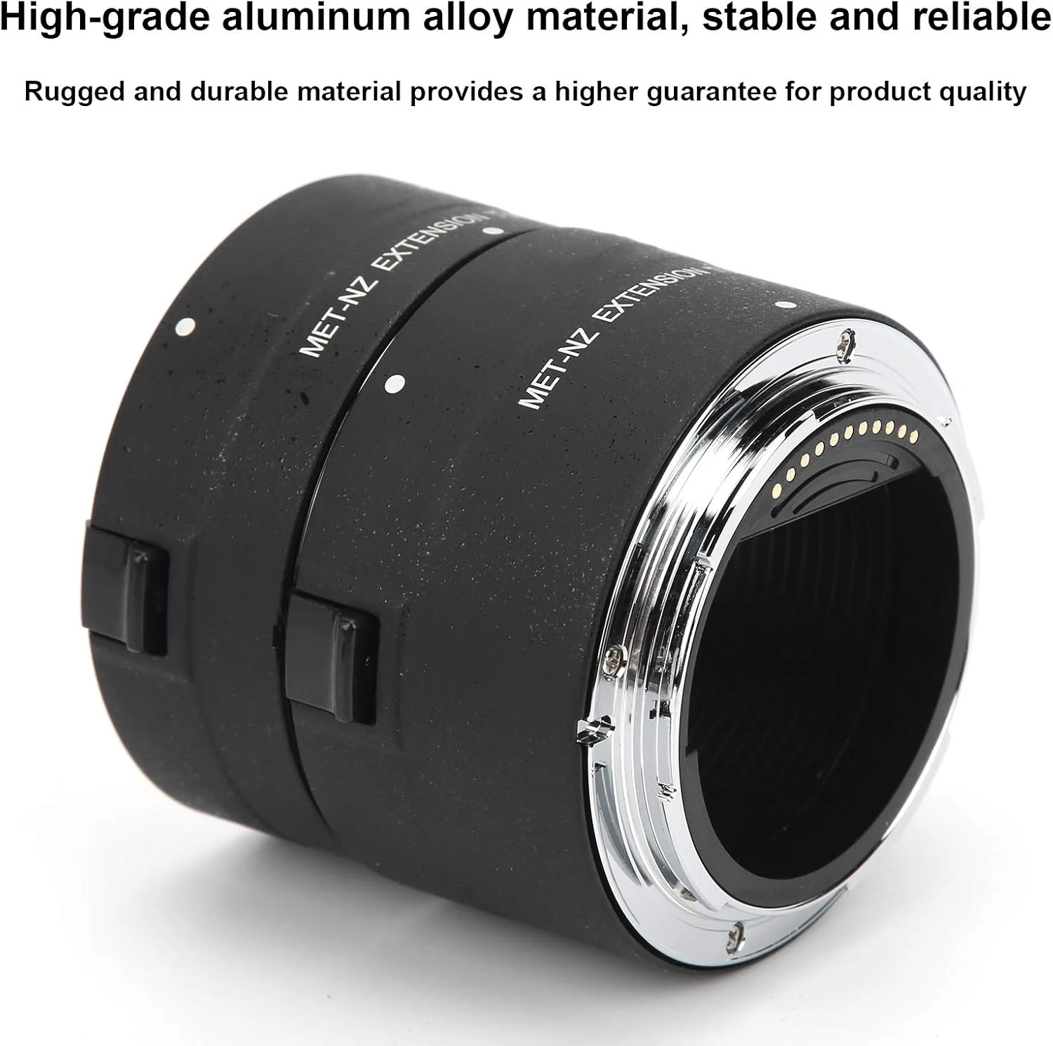 ست لوله های افزایش طول ماکرو با فوکوس خودکار - حلقه آداپتور لوله افزایش طول آلیاژ آلومینیوم 26 میلی متر + 36 میلی متر - برای دوربین های نیکون با مانت Z