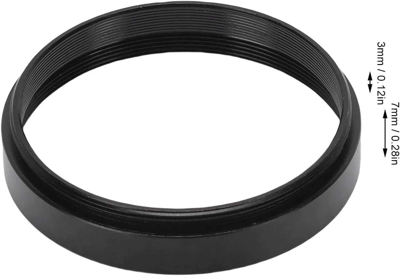 لوله افزایش طول تلسکوپ Annadue M48، افزایش طول فوکوس 2 اینچی تمام فلزی با رزوه ضد تابش نور برای عکاسی نجومی و دوربین نجومی