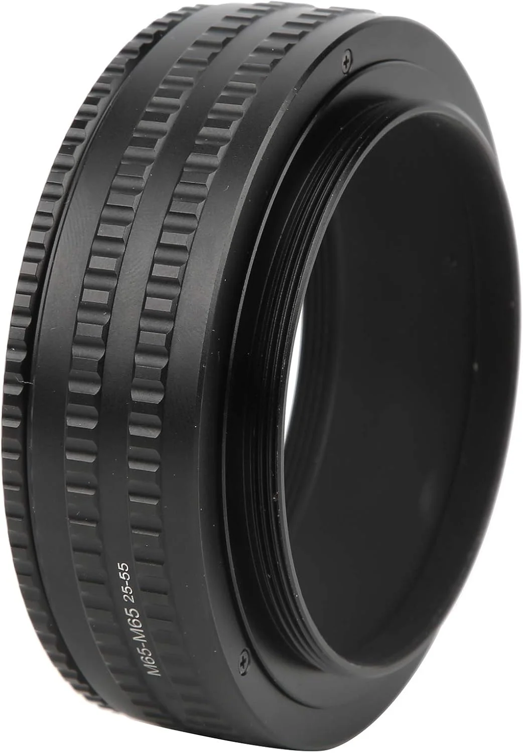 آداپتور هلیکوئیدی فوکوس قابل تنظیم دوربین 25-55 میلی‌متری، لوله توسعه ماکرو آداپتور هلیکوئیدی فوکوس دوربین حرفه ای