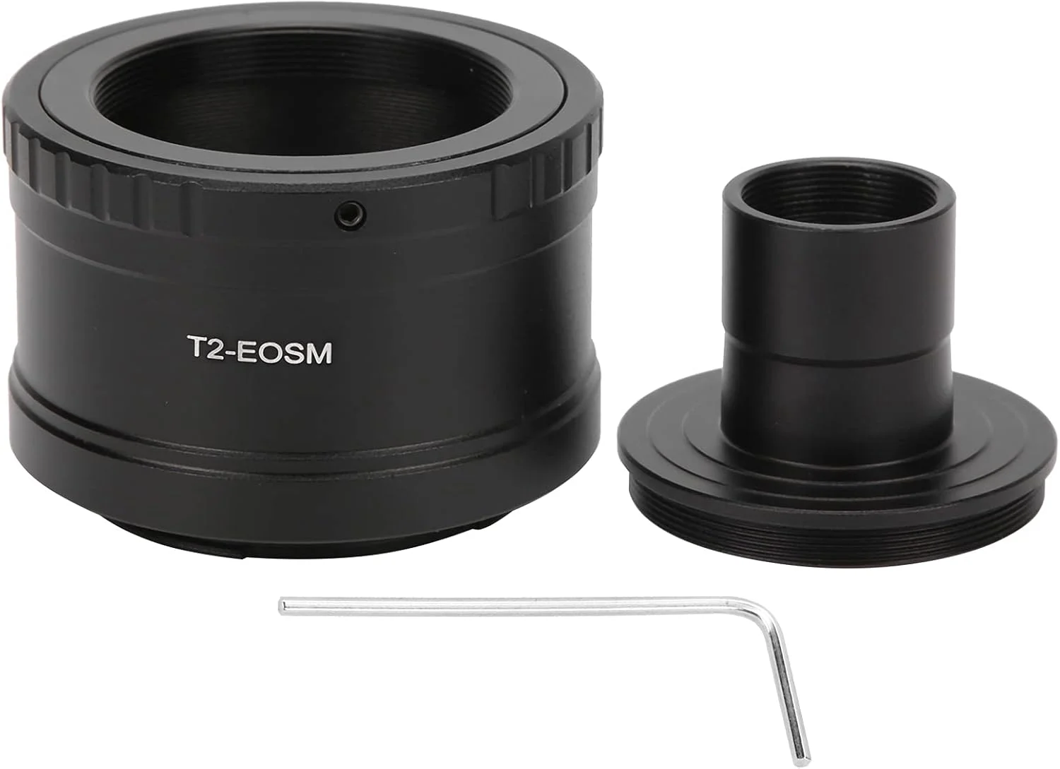 حلقه آداپتور لنز میکروسکوپ 23.2 میلی‌متری، لوله افزایش دهنده T مانت میکروسکوپ حلقه آداپتور T2 مانت برای دوربین Ca Non M مانت