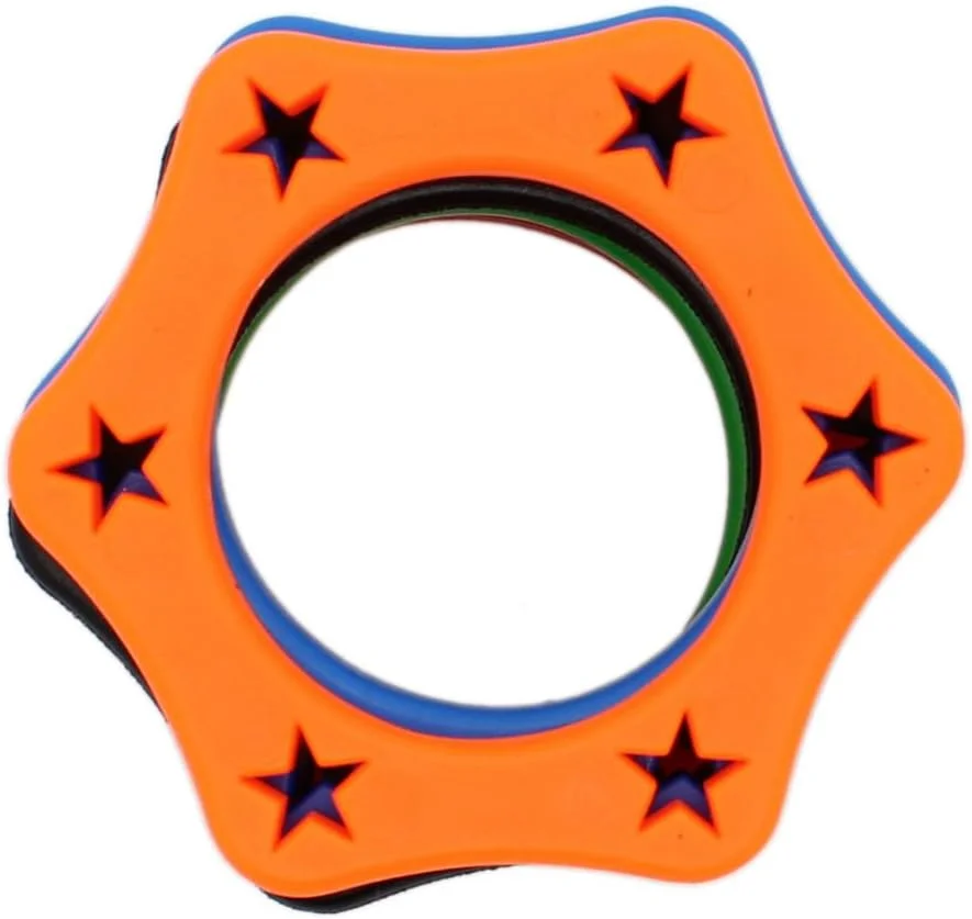 AKOAK بسته 5 عددی حلقه های محافظ ضد لغزش میکروفون دستی بی سیم با رنگ های متنوع