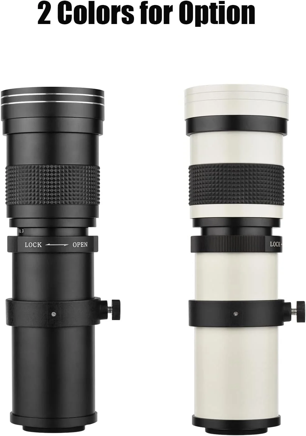 لنز زوم سوپر تله فوتو دوربین Fawoonu MF مدل F8.3-16 420-800mm با مانت T2 به همراه حلقه آداپتور AI-mount، رزوه یونیورسال 14، جایگزین برای دوربین های Nikon AI-mount D50 D90 D5100 D7000 D3 D5100 D3100 D3000 D60 لنز زوم سوپر تله فوتو دوربین Fawoonu MF مدل F8.3-16 420-800mm با مانت T2 به همراه حلقه آداپتور AI-mount، رزوه یونیورسال 14، جایگزین برای دوربین های Nikon AI-mount D50 D90 D5100 D7000 D3 D5100 D3100 D3000 D60