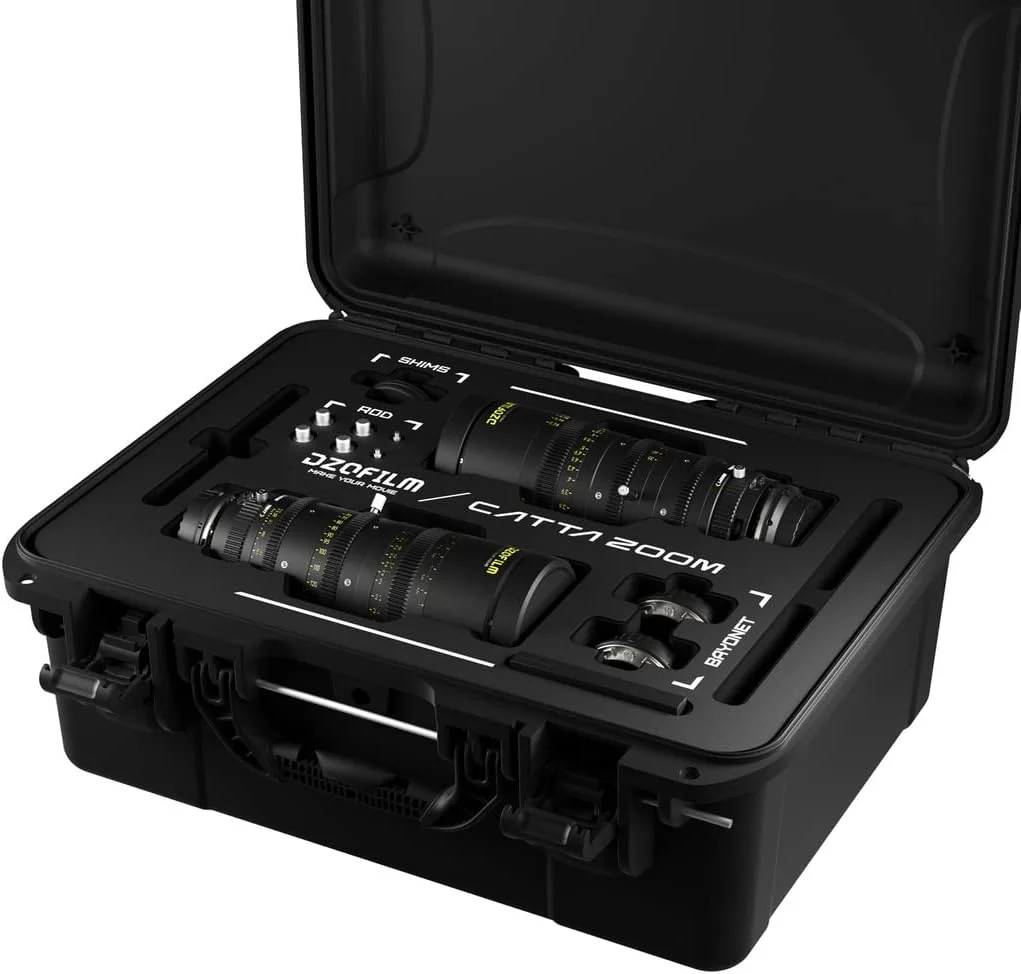 مجموعه دو لنز زوم DZOFILM Catta (18-35/35-80 T2.9) مشکی