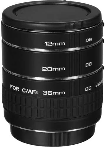 مجموعه لوله های افزایش فاصله کنکو DG Auto برای دهانه Canon EOS AF مجموعه لوله های افزایش فاصله کنکو DG Auto برای دهانه Canon EOS AF
