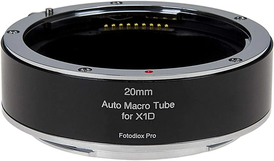 لوله افزایش طول ماکرو اتوماتیک 20 میلی‌متری Fotodiox Pro سازگار با دوربین‌های Hasselblad با مانت XCD مانند X1D 50c و X1D II 50c