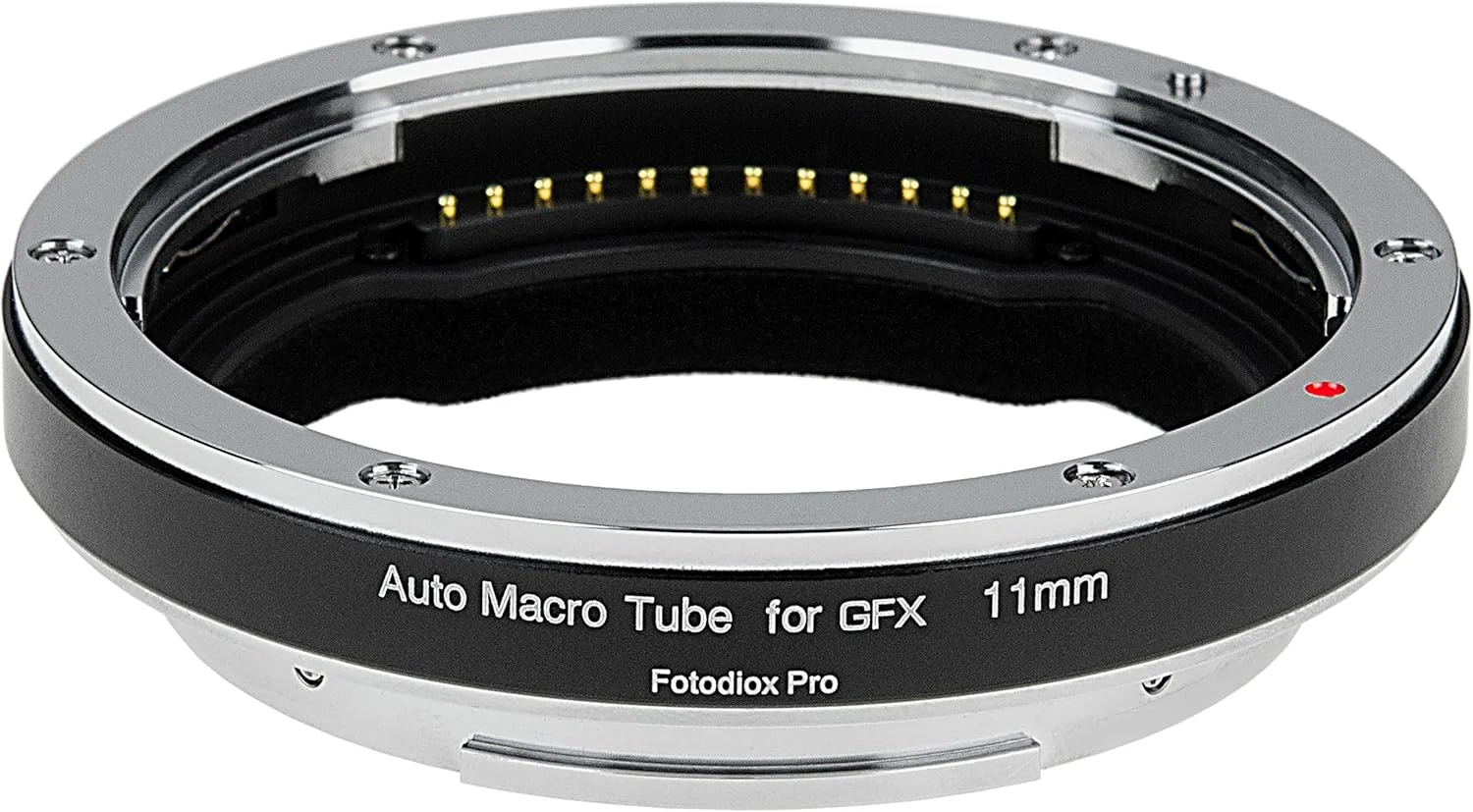 لوله توسعه ماکرو اتوماتیک Fotodiox Pro، بخش 11 میلی متری - برای دوربین های بدون آینه فوجی فیلم سری GFX برای عکاسی کلوزآپ شدید