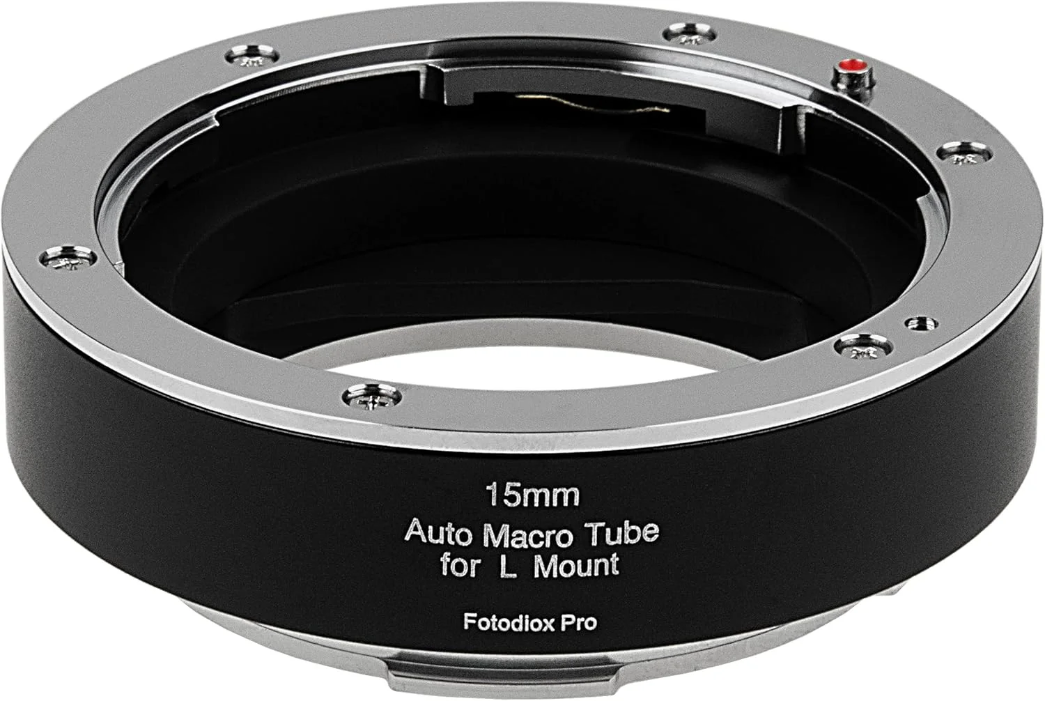 لوله افزایش طول ماکرو اتوماتیک 15 میلی‌متری Fotodiox Pro سازگار با دوربین‌های MILC با مانت L-Mount Alliance برای عکاسی کلوزآپ شدید