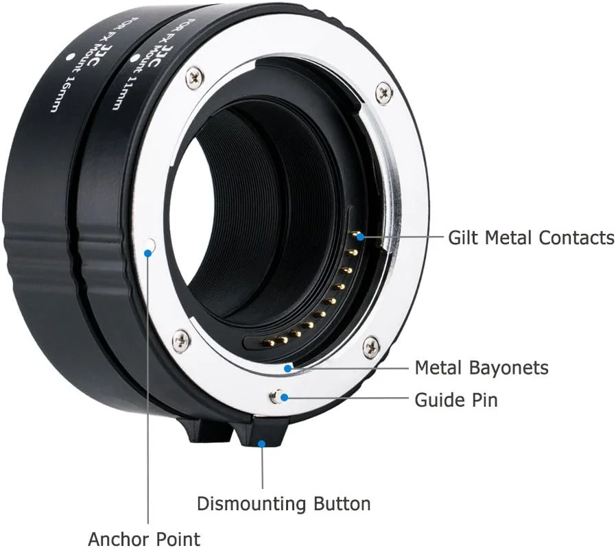 مجموعه لوله های افزایش فاصله ماکرو با فوکوس خودکار JJC X Mount برای فوجی فیلم Fujifilm X-T5 X-T4 X-T3 X-T2 X-S20 X-S10 X-T30 II X-T20 X-T10 X-H1 X-H2 X-H2S X-PRO3 PRO2 X-E4 X-E3 و غیره، جایگزین Fujifilm MCEX-11 MCEX-16 مجموعه لوله های افزایش فاصله ماکرو با فوکوس خودکار JJC X Mount برای فوجی فیلم Fujifilm X-T5 X-T4 X-T3 X-T2 X-S20 X-S10 X-T30 II X-T20 X-T10 X-H1 X-H2 X-H2S X-PRO3 PRO2 X-E4 X-E3 و غیره، جایگزین Fujifilm MCEX-11 MCEX-16