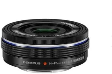لنز زوم مشکی 14-42mm F3.5-5.6 EZ 14-42 برای Olympuss EM10 EM5 EP5 EP3 EPL5 EPM2 برای Panasonics DMC- GF2 GF3 GF5 GX1 GX7 G10 GH1