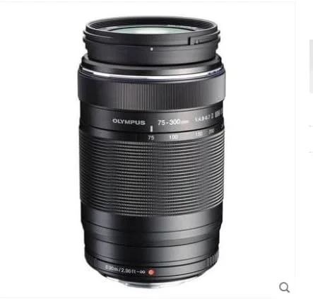 لنز 75-300 میلی‌متری Olympuss M.ZUIKO DIGITAL ED 75-300mm F4.8-6.7 II برای دوربین‌های SLR میکرو چهار سوم Olympuss
