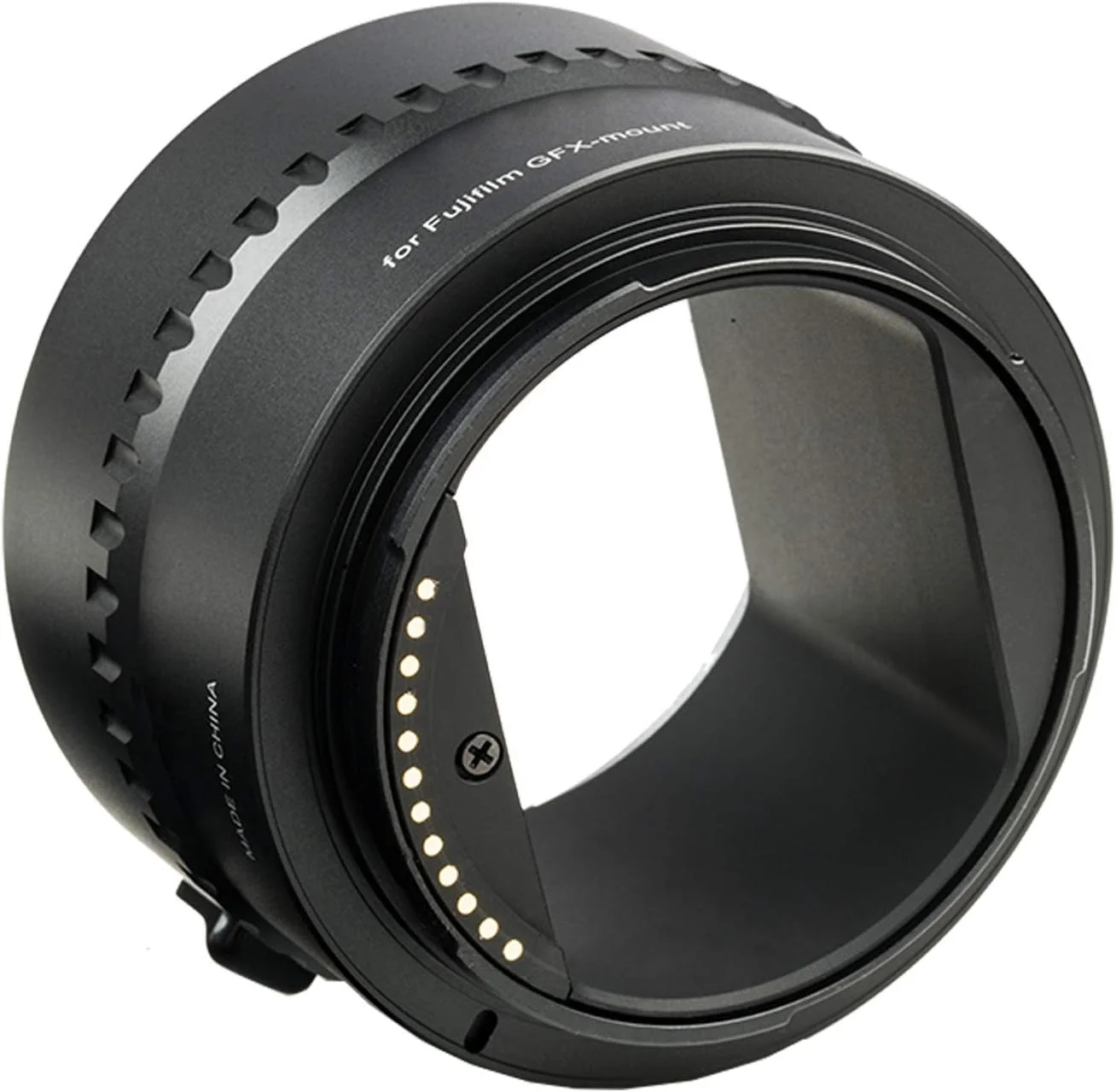 حلقه لوله افزایش طول ماکرو با پایه فلزی 45 میلیمتری Viltrox DG-GFX با فوکوس خودکار برای دوربین مدیوم فرمت فوجی GFX 50S 50R حلقه لوله افزایش طول ماکرو با پایه فلزی 45 میلیمتری Viltrox DG-GFX با فوکوس خودکار برای دوربین مدیوم فرمت فوجی GFX 50S 50R