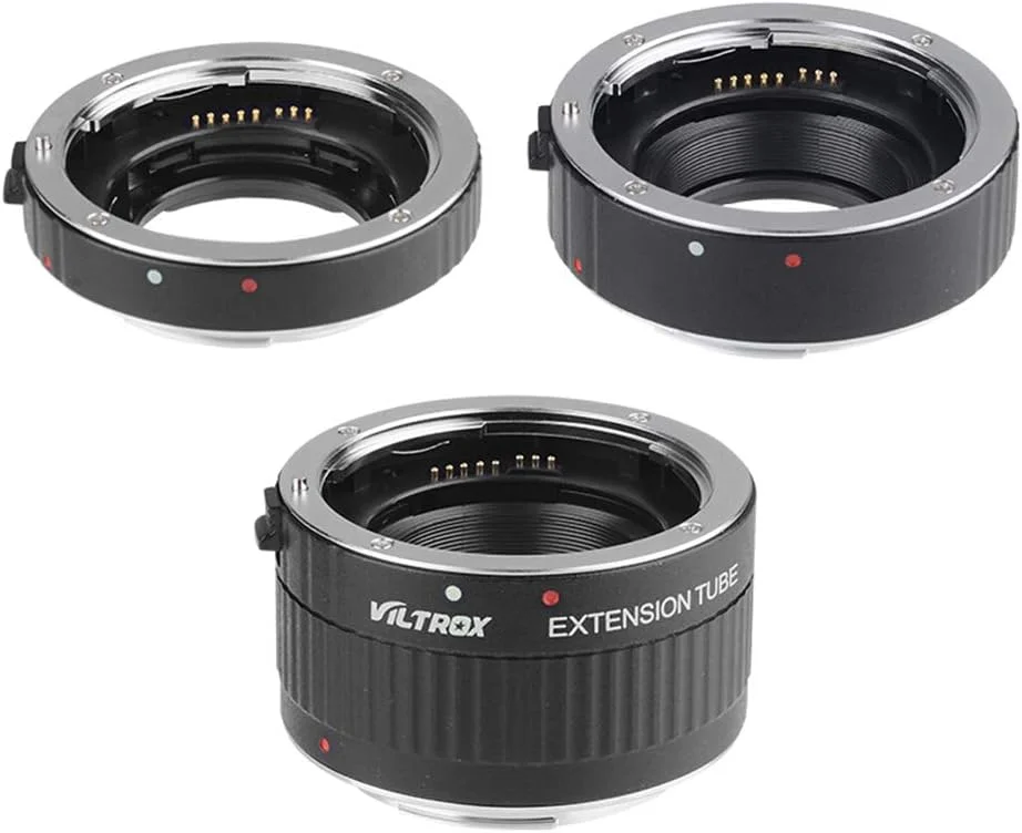 حلقه لوله افزایش طول لنز ماکرو با فوکوس خودکار VILTROX DG-C سازگار با دوربین های Canon EF EF-S 7D 6D 5D 60D 70D 80D 77D 750D 800D 760D 1300D DSLR
