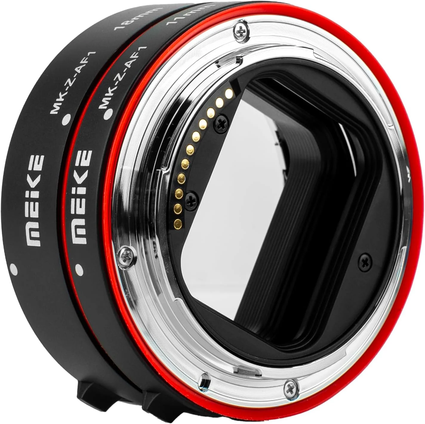 حلقه آداپتور لوله ماکرو با فوکوس خودکار فلزی Meike MK-Z-AF1 (11mm+18mm) سازگار با Nikon Z5 Z6 Z7 Z6II Z7II Z30 Z50 Z fc