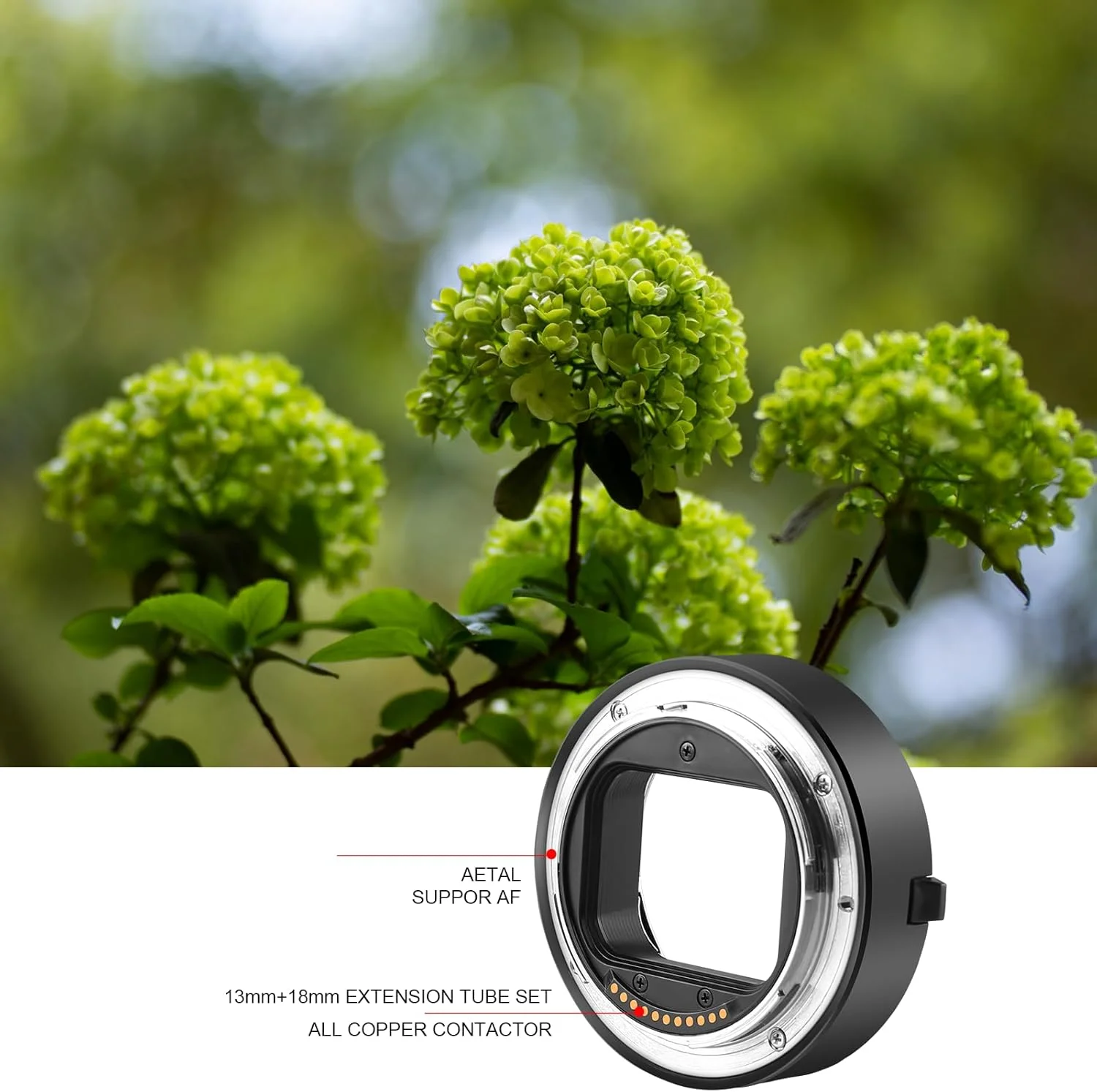 مجموعه لوله های افزایش طول ماکروی فلزی با فوکوس خودکار Meike MK-RF-AF1 13mm + 18mm برای دوربین های با مانت RF: سری EOS-R, EOS-RP مجموعه لوله های افزایش طول ماکروی فلزی با فوکوس خودکار Meike MK-RF-AF1 13mm + 18mm برای دوربین های با مانت RF: سری EOS-R, EOS-RP