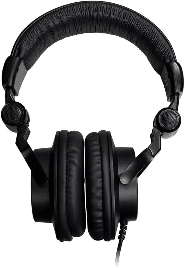 هدفون های 50 میلی متری بسته QUIK LOK - HP-10 32 اهم با آداپتور جک 6.3 میلی متری ایده آل برای ضبط خانگی، نظارت و گوش دادن طولانی