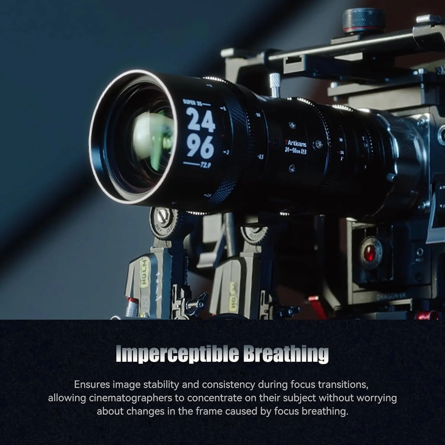 لنز سینمایی زوم حرفه ای 7artisans Spirite با محدوده 24mm-96mm و دیافراگم T2.9، مناسب برای دوربین های S35 با مانت PL و زوم اپتیکال 4X لنز سینمایی زوم حرفه ای 7artisans Spirite با محدوده 24mm-96mm و دیافراگم T2.9، مناسب برای دوربین های S35 با مانت PL و زوم اپتیکال 4X