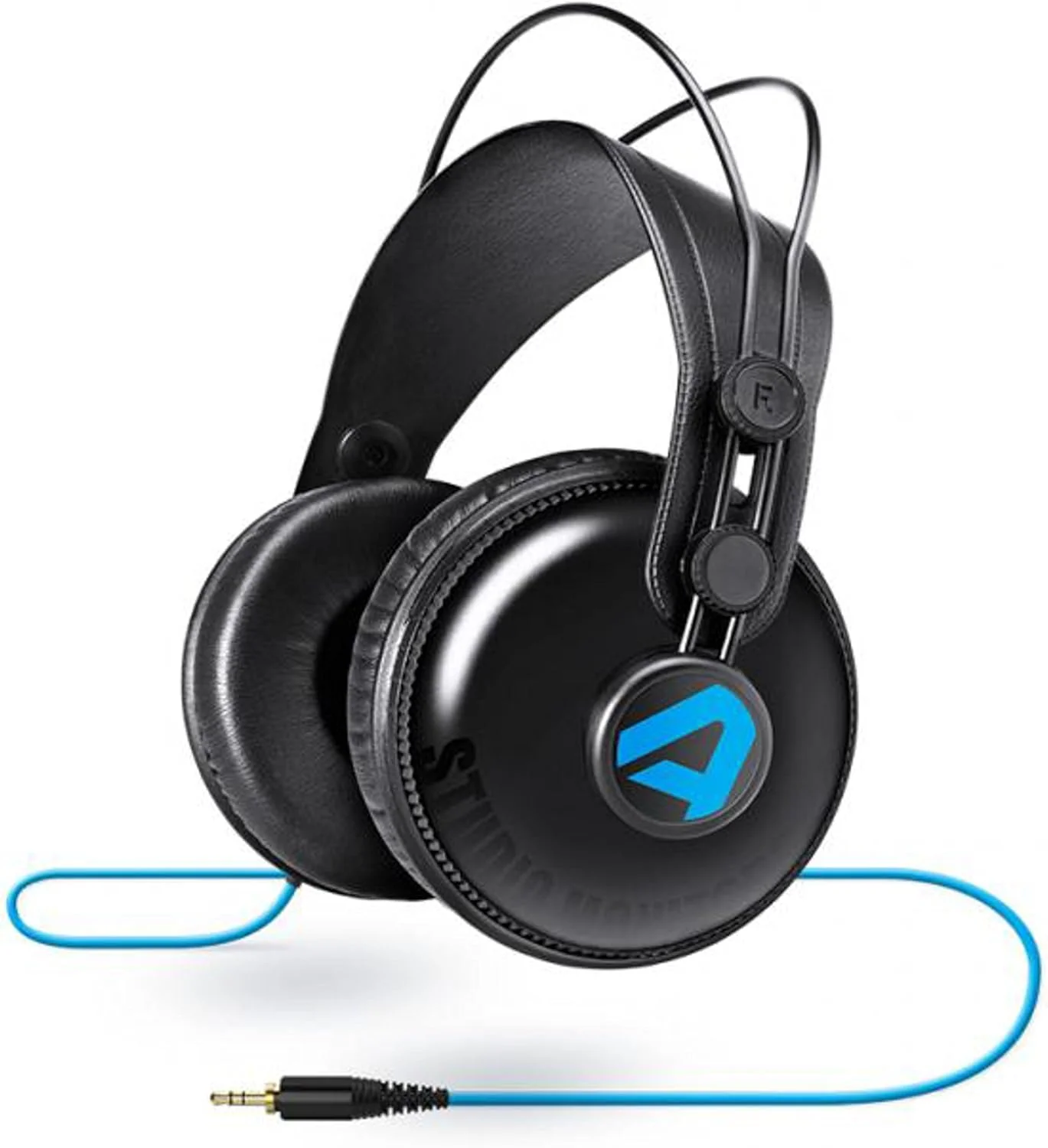 هدفون های استودیویی پشت بسته Alesis با آکوستیک غنی و دقیق برای مانیتورینگ حرفه ای و پخش عمومی، مشکی، SRP100، متوسط