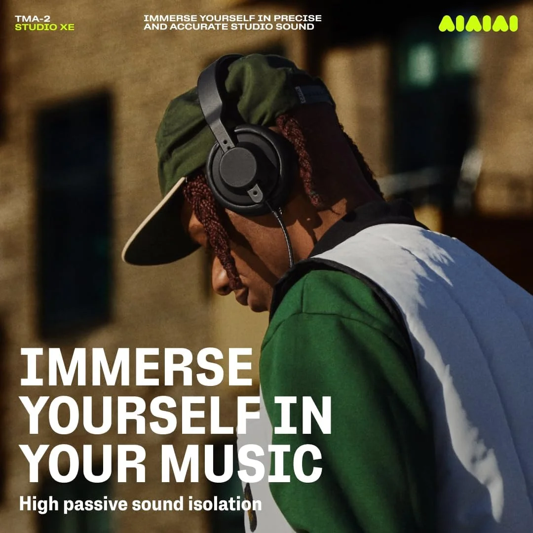 هدفون استودیویی حرفه ای پشت بسته AIAIAI TMA-2 Studio XE با صدای متعادل و دقیق، عایق صدای بالا، پدهای گوشی چرمی PU دور گوش و قطعات قابل تعویض هدفون استودیویی حرفه ای پشت بسته AIAIAI TMA-2 Studio XE با صدای متعادل و دقیق، عایق صدای بالا، پدهای گوشی چرمی PU دور گوش و قطعات قابل تعویض