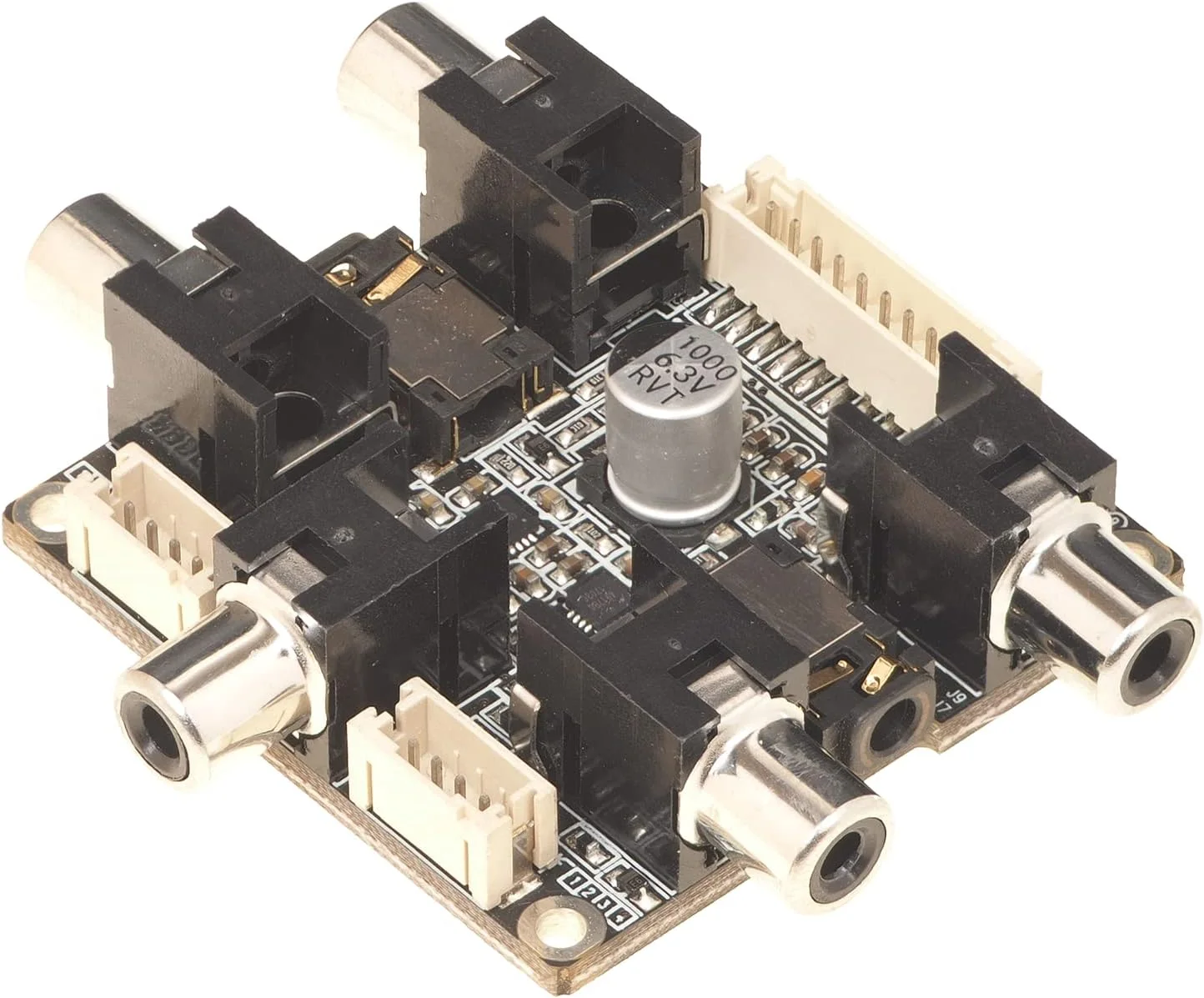 برد توسعه پردازشگر سیگنال دیجیتال با 2 ورودی و 3 خروجی